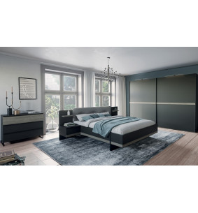 NAVERRA - Armoire 2 portes coulissantes   2